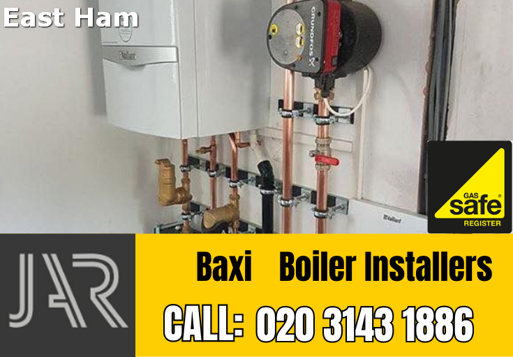 Baxi boiler installation East Ham