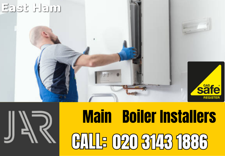 Main boiler installation East Ham
