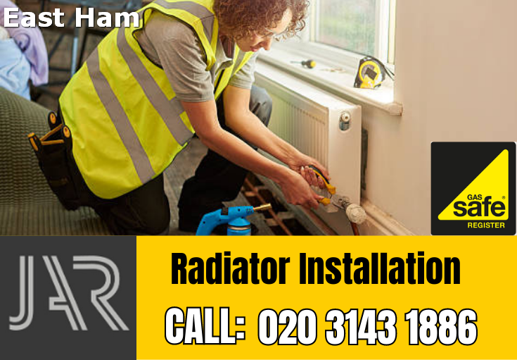 radiator installation East Ham